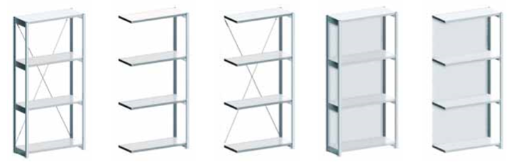 Sustav polica visine 2000 mm