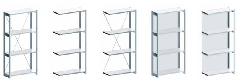 Sustav polica visine 2200 mm