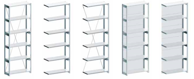 Sustav polica dužina 1000 mm